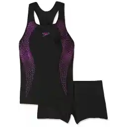 Speedo Womens Racerback Tankini Swimsuit