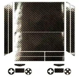 برچسب ماهوت مدل Brown Shine-carbon Special مناسب برای کنسول بازی PS4