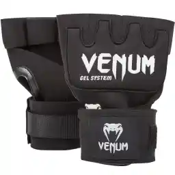 Venum "Kontact" Gel Glove Wraps, Black