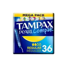 تامپون بهداشتی کمپک معمولی 36 عددی | تامپکس