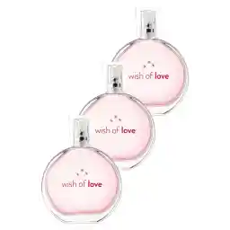 Avon Wish Of Love Kadin Parfum Edt 50 Ml 3'Lu Set