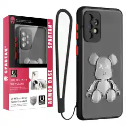 کاور اسپارتان مدل MBC Teddy مناسب برای گوشی موبایل سامسونگ Galaxy A33 5G به همراه بند نگهدارنده