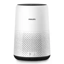 PHILIPS Air Purifier 800 Series, Purifies Rooms up to 698 sq ft (in 1h), 93 CMF Clean Air Rate (CADR), HEPA Filter, AHAM and Energy Star Certified, 99.99% allergen removal, AC0820/40, White