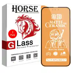 محافظ صفحه نمایش مات هورس مدل CMT14 مناسب برای گوشی موبایل اپل iPhone 14 Pro Max