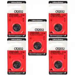 باتری سکه ای مکسل مدل 2032 بسته 5 عددی