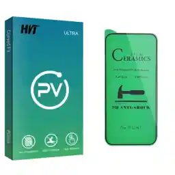 محافظ صفحه نمایش سرامیکی اچ وی تی مدل PV glass مناسب برای گوشی موبایل اپل 12