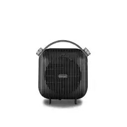 بخاری رومیزی De'Longhi HFS30C24.DG، 2 تنظیم، تهویه تابستانی، محافظ چکه، دسته، سیستم ضد شیب، روشن، مشکی