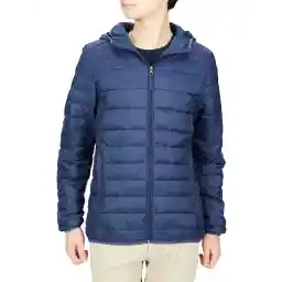 Amazon Essentials Men's Lightweight Water-Resistant Packable Hooded Puffer Jacket