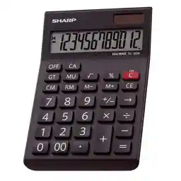 ماشین حساب شارپ مدل EL-123N-BK