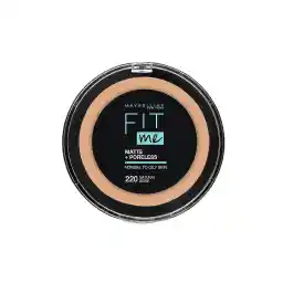 Maybelline New York Fit Me Matte and Poreless Powder, 220 Natural Beige, 12 gm