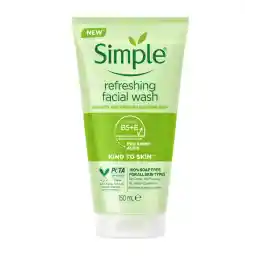ژل شستشوی صورت مدل Refreshing حجم 150میل | سیمپل ژل شستشوی صورت مدل Refreshing حجم 150میل | سیمپل