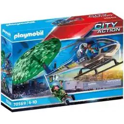PLAYMOBIL City Action Police Helicopter: Chate Chase - 70569