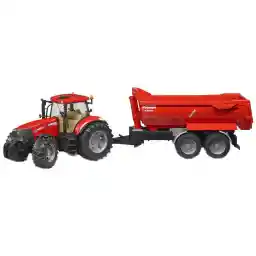 ماشین بازی برودر مدل Tractor Case CVX 230 With Trailer