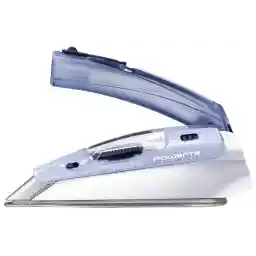 اتو مسافرتی Rowenta Focus Travel DA1510 | حداکثر 1000 وات | افزایش بخار 45 گرم در دقیقه | بخار عمودی | دسته تاشو | کیسه نگهداری | اتو بخار با 2 ولتاژ کاری (120 ولت، 240 ولت)