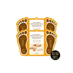 پک لایه برداری پا معجزه گر Mjcare - بسته 2 ماسک لایه برداری پا نوع جوراب