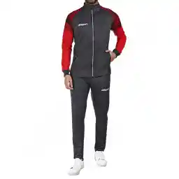 ست سویشرت شلوار ورزشی مردانه آلشپرت زیپ دار MUH2717-001 | مشکی/قرمز