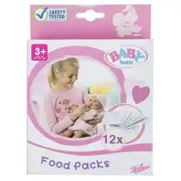 غذای عروسک زپف مدل 2514YR بسته 12 عددی