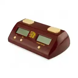 ساعت شطرنج دیجیتال GH.K | قهوه ای