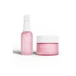شرکت کرم Revitalizing Skin Tone Equalizing Illuminator Plumper Moisturizer Duo