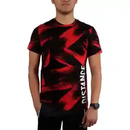 تیشرت ورزشی مردانه فوراف TSM008 MGH | قرمز/مشکی