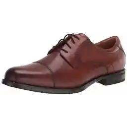 Florsheim Men's Medfield Cap Toe Oxford, Cognac, 8.5 / 42 EU