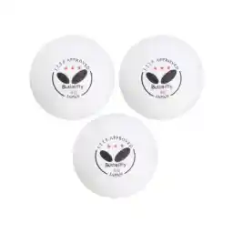 توپ پینگ پنگ باترفلای مدل 3 ستاره بسته 3 عددی