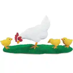 عروسک مرغ و جوجه سافاری کد 237429 سایز 1