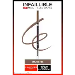 L'Oreal Paris Infallible 24H Micro Precision Kaş Kalemi - Brunette