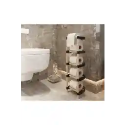 رول رول توالت فرنگی مدولار چوبی برندهای عمومی مجموعه بدون پیچ 4 لایه