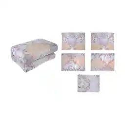 سرویس خواب موتی کد B106 دونفره 6 تکه