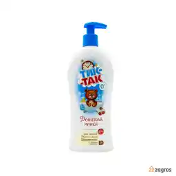 شامپو سر و بدن کودک Tik-Tak حاوی عصاره توت فرنگی و شیر 350 میل