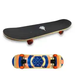 اسکیت برد نمایشی کپیکس ACPI بزرگ 5 -ABEC DZH HRO | نارنجی/سرمه ای