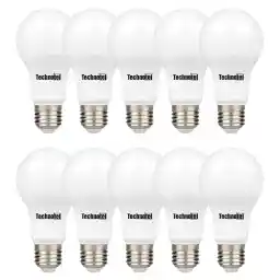 لامپ ال ای دی 12 وات تکنوتل مدل 312 پایه E27 بسته 10 عددی