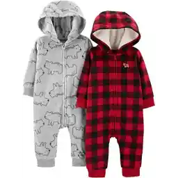 لباسهای سرپوش دار پشمی نوزادان یونیسکس کارتر، بسته 2 تایی Simple Joys