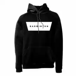 هودی ورزشی بدمینتون فشن لاین BDMNTN 11 | مشکی/سفید