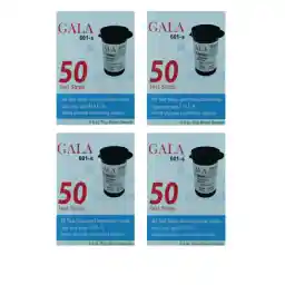 نوار دستگاه تست قند خون گالا مدل sensor مجموعه 4 عددی