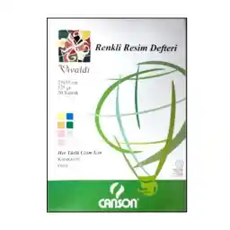 دفتر طراحی 20 برگ کانسون مدل RENKLI