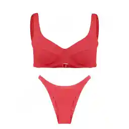 مایو شنا زنانه دوتکه بیکینی فنردار MODA ITALIA002 MGH | گلبهی