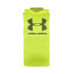 رکابی ورزشی مردانه کلاه دار طرح آندرآرمور 01 | سبز/مشکی