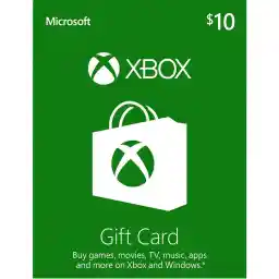گیفت کار ت 10 دلاری ایکس باکس آمریکا