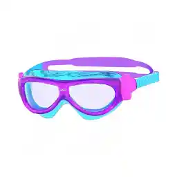 عینک شنا بچه گانه زاگز phantom kids mask HMK | بنفش/آبی