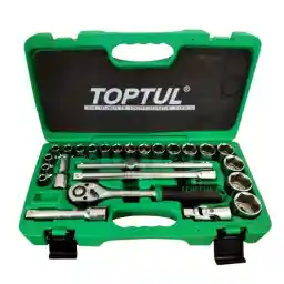 مجموعه  25 عددی آچار بکس و سری بکس تاپ تول مدل GCAI2503