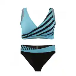 مایو شنا زنانه دو تکه بیکینیFashion Concept- 5690257 NZD | مشکی/آبی