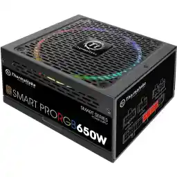 منبع تغذیه کامپیوتر ترمالتیک مدل Smart Pro RGB 650W Bronze