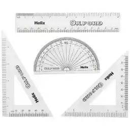 ست خط کش هلیکس آکسفورد کد 04 مجموعه 4 عددی