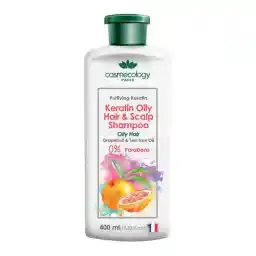 شامپو کراتینه کنترل کننده چربی موی سر کاسمکولوژی