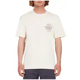 Gri Erkek Bisiklet Yaka T-Shirt A3512315_Volcom Lintell Bsc 2 Wcg