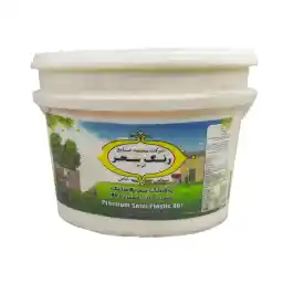 رنگ نیم پلاستیک سفید مات سحر مدل 961 وزن 4.85 کیلوگرم