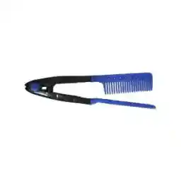 شانه کراتینه مو رویا کد Y7543 - آبی