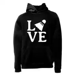 هودی ورزشی بدمینتون فشن لاین BDMNTN 51 | مشکی/سفید